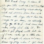 Personal Letter to Mrs. Elton Newman - June 11, 1940, sent from Camp Borden, Ontario, Canada, Page 5.