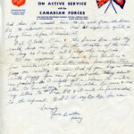 Personal Letter to Mrs. Elton Newman - July 20, 1940, sent from Halifax, Nova Scotia, Canada, Page 3.