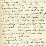 Personal Letter to Mrs. Elton Newman - October 16, 1940, sent from Aldershot, England, United Kingdom, Page 2.