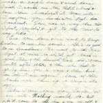 Personal Letter to Mrs. Elton Newman - October 19, 1940, sent from Aldershot, England, United Kingdom, Page 3.