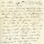 Personal Letter to Mrs. Elton Newman - October 24, 1940, sent from Aldershot, England, United Kingdom, Page 5.