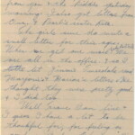 Personal Letter to Mrs. Elton Newman - October 27, 1940, sent from Aldershot, England, United Kingdom, Page 1.