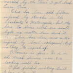 Personal Letter to Mrs. Elton Newman - October 27, 1940, sent from Aldershot, England, United Kingdom, Page 5.
