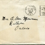 Personal Letter to Mrs. Elton Newman from H.W. Manchester, December 17, 1939, Envelope, Obverse.