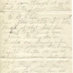 Personal Letter to La Verne Woods - September 10, 1939, sent from Windsor, Ontario, Canada, Page 1.