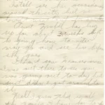 Personal Letter to La Verne Woods - September 10, 1939, sent from Windsor, Ontario, Canada, Page 2.