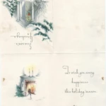 Christmas Card to La Verne Woods - December 22, 1939