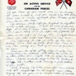 Personal Letter to Mrs. Elton Newman - June 6, 1940, sent from Camp Borden, Ontario, Canada, Page 2.