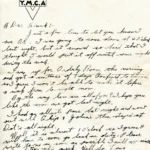 Artifact 1940-02-19-a - Letter to Mrs. Elton Newman, sent from Camp Borden, Ontario, Canada - Page 1.