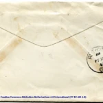 Artifact 1940-02-19-a - Letter to Mrs. Elton Newman, sent from Camp Borden, Ontario, Canada - Envelope, Reverse.