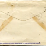 Artifact 1940-05-13-a - Letter to Mrs. Elton Newman, sent from Camp Borden, Ontario, Canada - Envelope, Reverse.