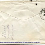 Artifact 1940-06-06-a - Letter to Mrs. Elton Newman, sent from Windsor, Ontario, Canada - Envelope, Reverse.