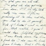 Artifact 1940-06-11-a - Letter to Mrs. Elton Newman, sent from Camp Borden, Ontario, Canada - Page 2.