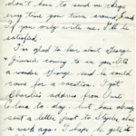 Artifact 1940-06-11-a - Letter to Mrs. Elton Newman sent from Aldershot, England, United Kingdom - Page 3.