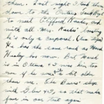 Artifact 1940-06-11-a - Letter to Mrs. Elton Newman sent from Aldershot, England, United Kingdom - Page 4.