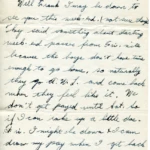 Artifact 1940-06-11-a - Letter to Mrs. Elton Newman, sent from Camp Borden, Ontario, Canada - Page 5.