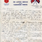 Personal Letter to Mrs. Elton Newman - June 21, 1940, sent from Camp Borden, Ontario, Canada, Page 1.