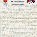 Personal Letter to Mrs. Elton Newman - June 25, 1940, sent from Camp Borden, Ontario, Canada, Page 2.
