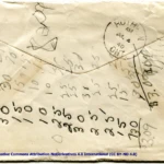 Artifact 1940-07-02-a - Letter to Mrs. Elton Newman, sent from Camp Borden, Ontario, Canada - Envelope, Reverse.