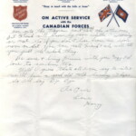 Personal Letter to Miss La Verne Woods - July 2, 1940, sent from Camp Borden, Ontario, Canada, Page 2.