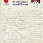 Artifact 1940-07-10-a - Letter to Mrs. Elton Newman, sent from Halifax, Nova Scotia, Canada - Page 1.