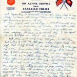 Artifact 1940-07-16-a - Letter to Mrs. Elton Newman sent from Aldershot, England, United Kingdom - Page 2.
