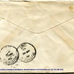 Artifact 1940-07-16-a - Letter to Mrs. Elton Newman, sent from Truro, Nova Scotia, Canada - Envelope, Reverse.