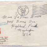 Personal Letter to Miss La Verne Woods - July 20, 1940, sent from Halifax, Nova Scotia, Canada, Envelope, Obverse.