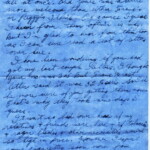 Personal Letter to Miss La Verne Woods - August 23, 1940, sent from Aldershot, England, United Kingdom, Page 1.