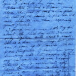 Personal Letter to Miss La Verne Woods - August 23, 1940, sent from Aldershot, England, United Kingdom, Page 2.