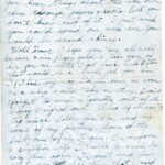 Personal Letter to Mrs. Elton Newman - August 23, 1940, sent from Aldershot, England, United Kingdom, Page 2.