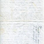 Personal Letter to Mrs. Elton Newman - August 23, 1940, sent from Aldershot, England, United Kingdom, Page 2, Reverse.