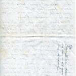 Personal Letter to Mrs. Elton Newman - August 23, 1940, sent from Aldershot, England, United Kingdom, Page 2, Reverse.
