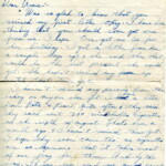 Personal Letter to Mrs. Elton Newman - September 13, 1940, sent from Aldershot, England, United Kingdom, Page 1.