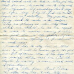 Personal Letter to Mrs. Elton Newman - September 13, 1940, sent from Aldershot, England, United Kingdom, Page 3.