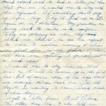 Personal Letter to Mrs. Elton Newman - September 13, 1940, sent from Aldershot, England, United Kingdom, Page 3.