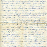 Personal Letter to Mrs. Elton Newman - September 13, 1940, sent from Aldershot, England, United Kingdom, Page 4.