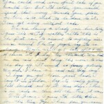 Personal Letter to Mrs. Elton Newman - September 13, 1940, sent from Aldershot, England, United Kingdom, Page 4.