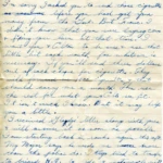 Artifact 1940-09-13-a - Letter to Mrs. Elton Newman, sent from Aldershot, England, United Kingdom - Page 2.