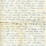 Artifact 1940-09-13-a - Letter to Mrs. Elton Newman, sent from Aldershot, England, United Kingdom - Page 4.