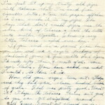 Personal Letter to Mrs. Elton Newman - September 20, 1940, sent from Aldershot, England, United Kingdom, Page 3.