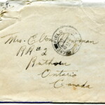 Personal Letter to Mrs. Elton Newman - September 20, 1940, sent from Aldershot, England, United Kingdom, Envelope, Obverse.