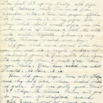 Artifact 1940-09-20-a - Letter to Mrs. Elton Newman, sent from Aldershot, England, United Kingdom - Page 3.