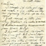 Personal Letter to Mrs. Elton Newman - September 26, 1940, sent from Aldershot, England, United Kingdom, Page 1.