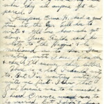Personal Letter to Mrs. Elton Newman - September 26, 1940, sent from Aldershot, England, United Kingdom, Page 2.