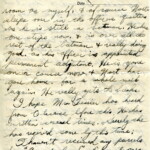 Personal Letter to Mrs. Elton Newman - September 26, 1940, sent from Aldershot, England, United Kingdom, Page 3.