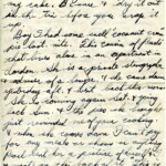 Personal Letter to Mrs. Elton Newman - September 26, 1940, sent from Aldershot, England, United Kingdom, Page 4.