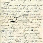 Personal Letter to Mrs. Elton Newman - September 26, 1940, sent from Aldershot, England, United Kingdom, Page 6.