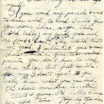 Personal Letter to Mrs. Elton Newman - September 26, 1940, sent from Aldershot, England, United Kingdom, Page 6.