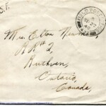 Personal Letter to Mrs. Elton Newman - September 26, 1940, sent from Aldershot, England, United Kingdom, Envelope, Obverse.